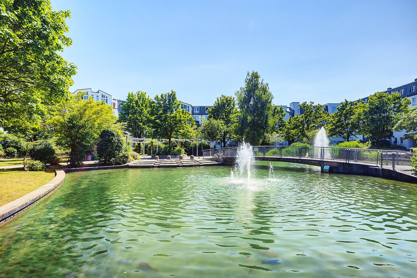 Appartement avec 3 pièces | München-Oberföhring | 70246 | Tuchbleiche Teich