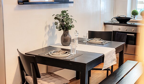 Appartement avec 1.5 pièces | München-Neuhausen | 70473 | Gemütlicher Essplatz