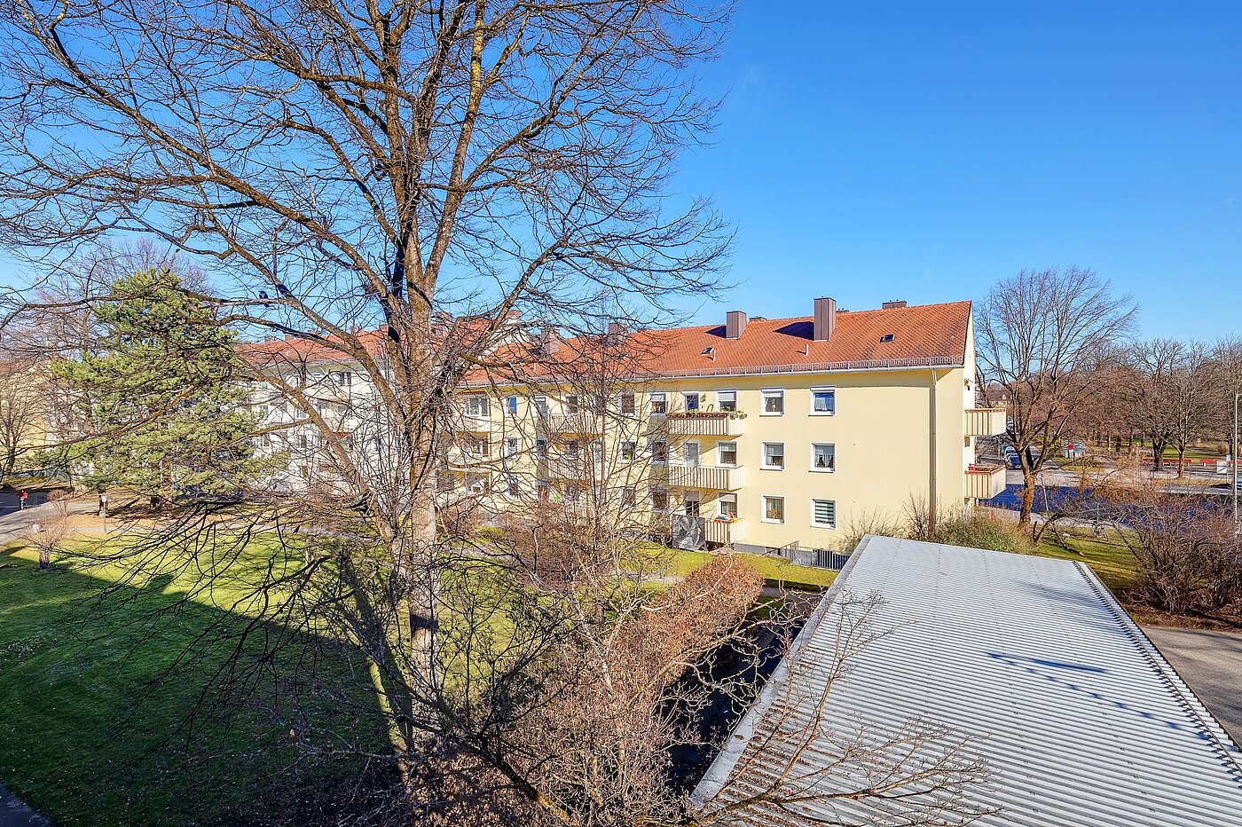 Appartement avec 4 pièces | München-Berg am Laim | 2002ML3 | Blick vom Balkon