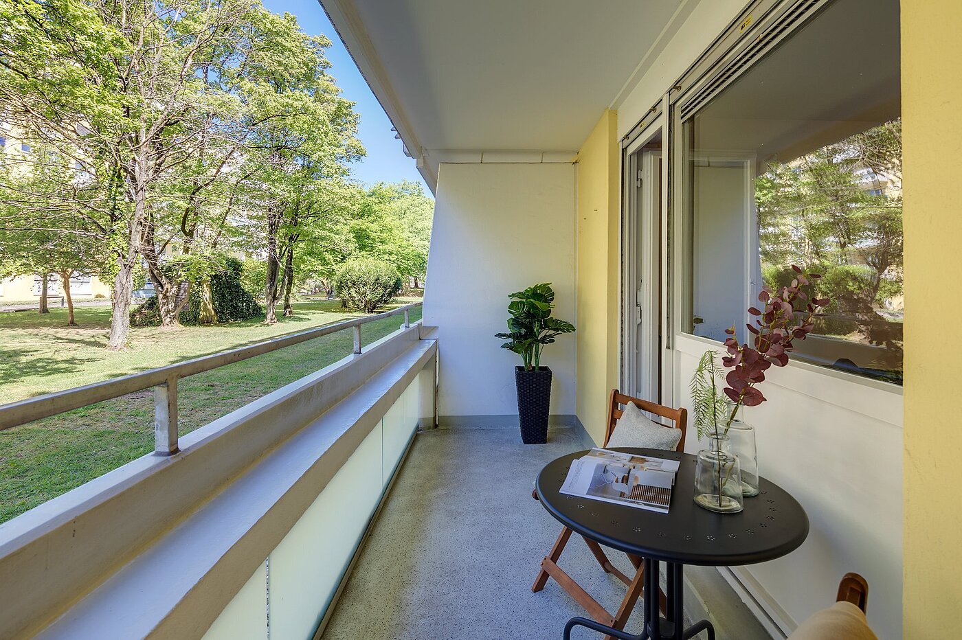 Appartement avec 3 pièces | München-Neuhausen | 1803D7 | Gemütlicher Balkon