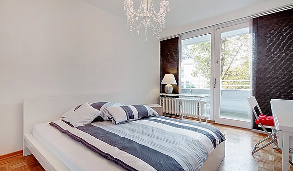 Appartement avec 2 pièces | München-Maxvorstadt | 70497 | Schlafzimmer