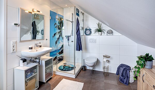 Maison d'angle mitoyenne avec 6 pièces | Germering | 70033 | Duschbad...