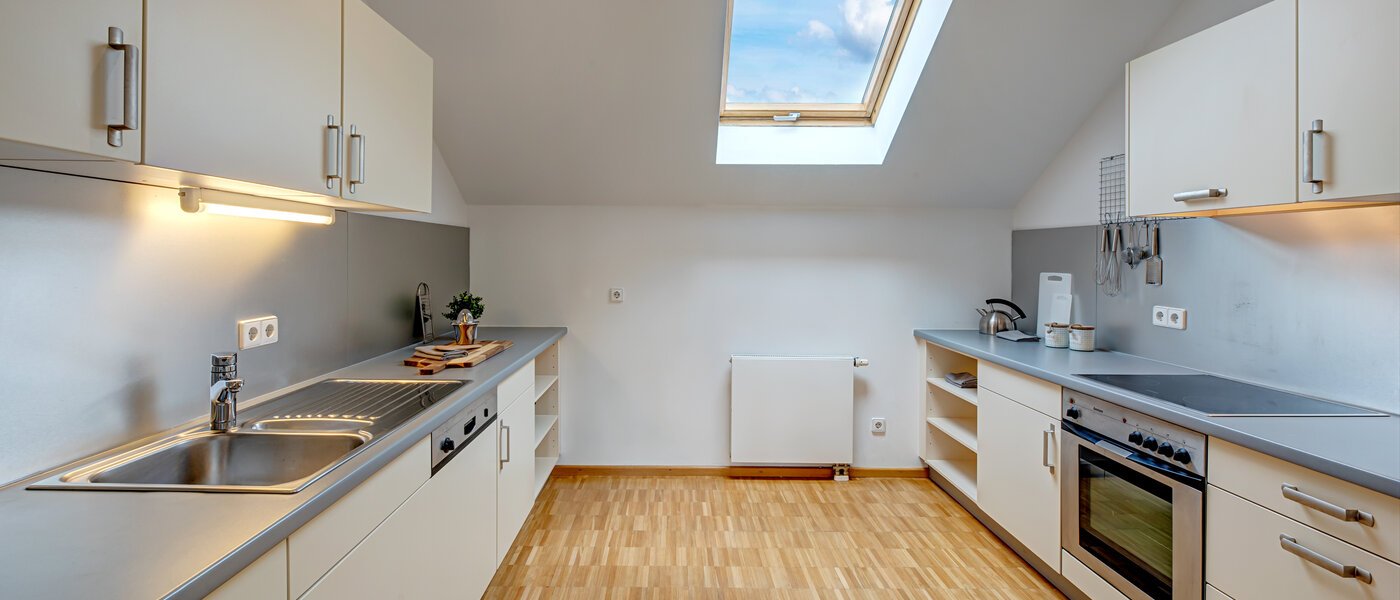 appartement avec terrasse sur le toit München Maxvorstadt - Museumsviertel 01 cuisine 1