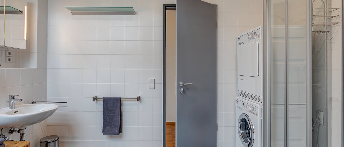 appartement avec terrasse sur le toit München Maxvorstadt - Museumsviertel 04 salle de bain 1