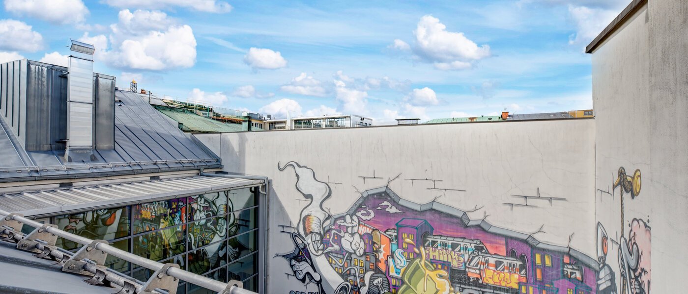 appartement avec terrasse sur le toit München Maxvorstadt - Museumsviertel 02 vue 1