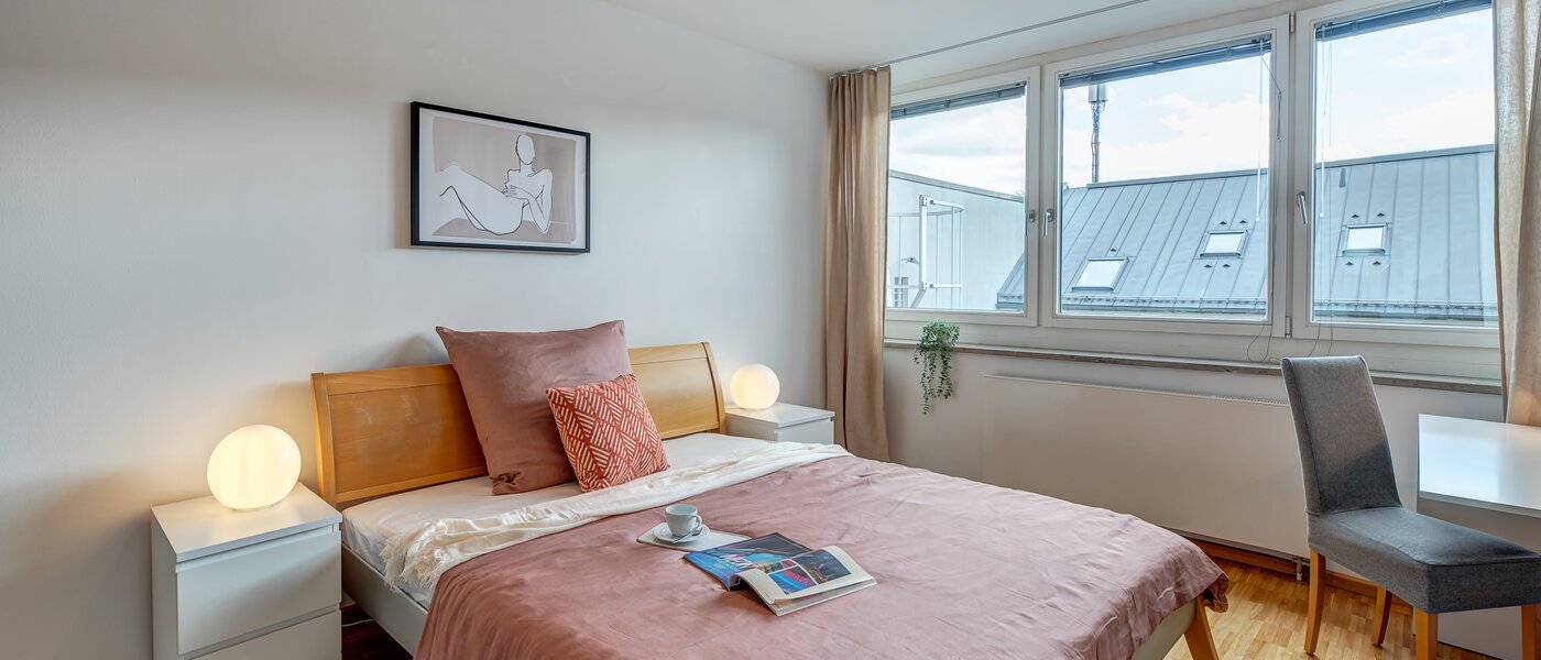 appartement avec terrasse sur le toit München Maxvorstadt - Museumsviertel 02 2ième chambre 1