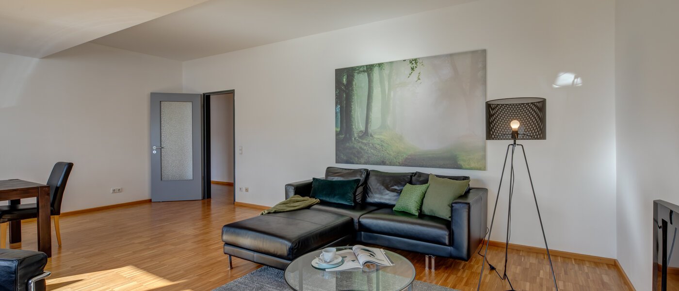 appartement avec terrasse sur le toit München Maxvorstadt - Museumsviertel 04 pièce à vivre 1