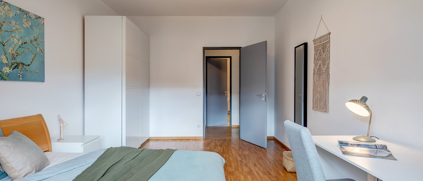 appartement avec terrasse sur le toit München Maxvorstadt - Museumsviertel 04 1ère chambre 1