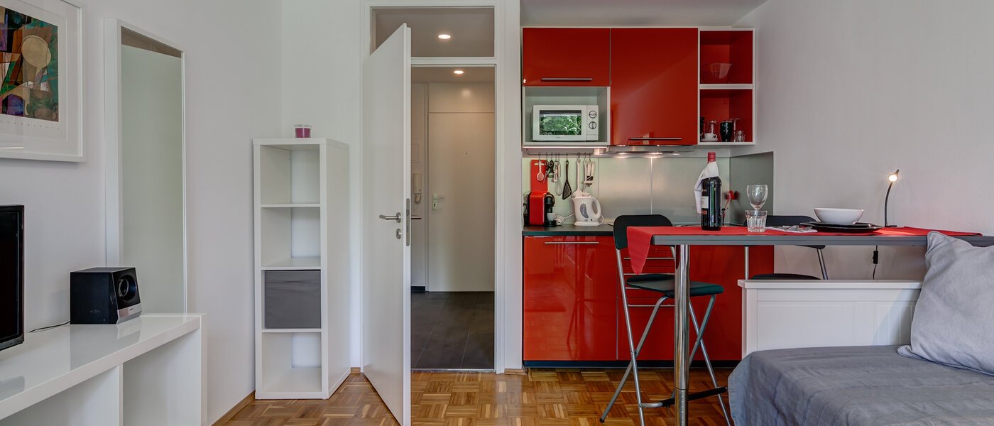 studio München Schwabing-Nord (zw. Leopoldstraße & Englischen Garten) 03 pièce à vivre 10010