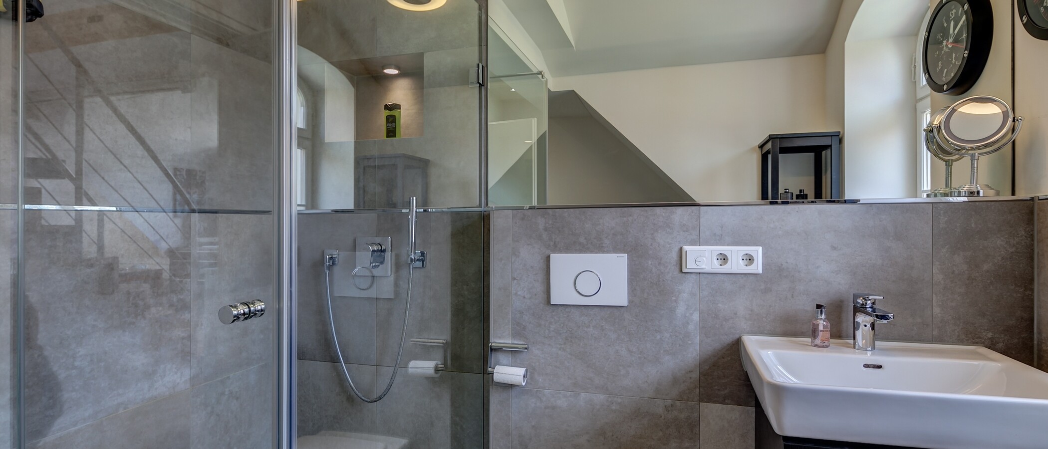 appartement avec mezzanine München Schwabing (rechts der Leopoldstraße) 03 salle de bain 10012