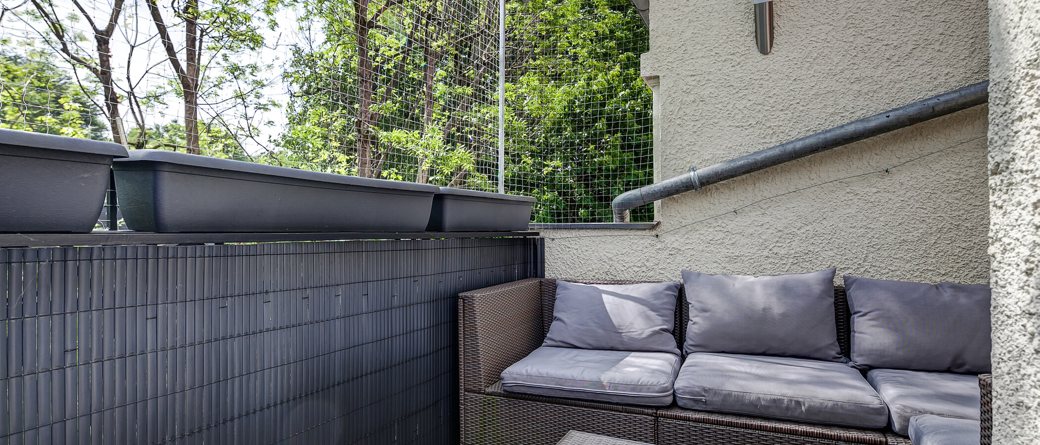 appartement avec mezzanine München Schwabing (rechts der Leopoldstraße) 02 terrasse 10012