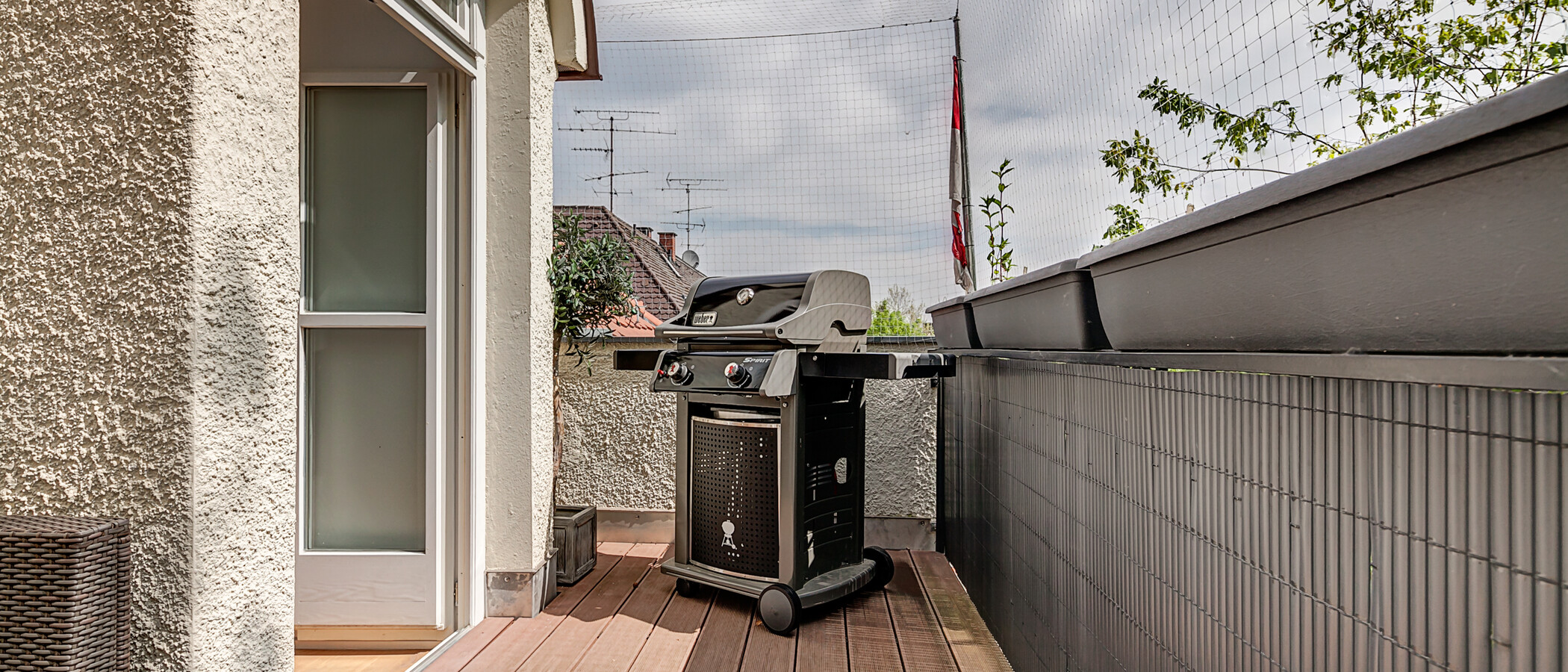 appartement avec mezzanine München Schwabing (rechts der Leopoldstraße) 04 terrasse 10012