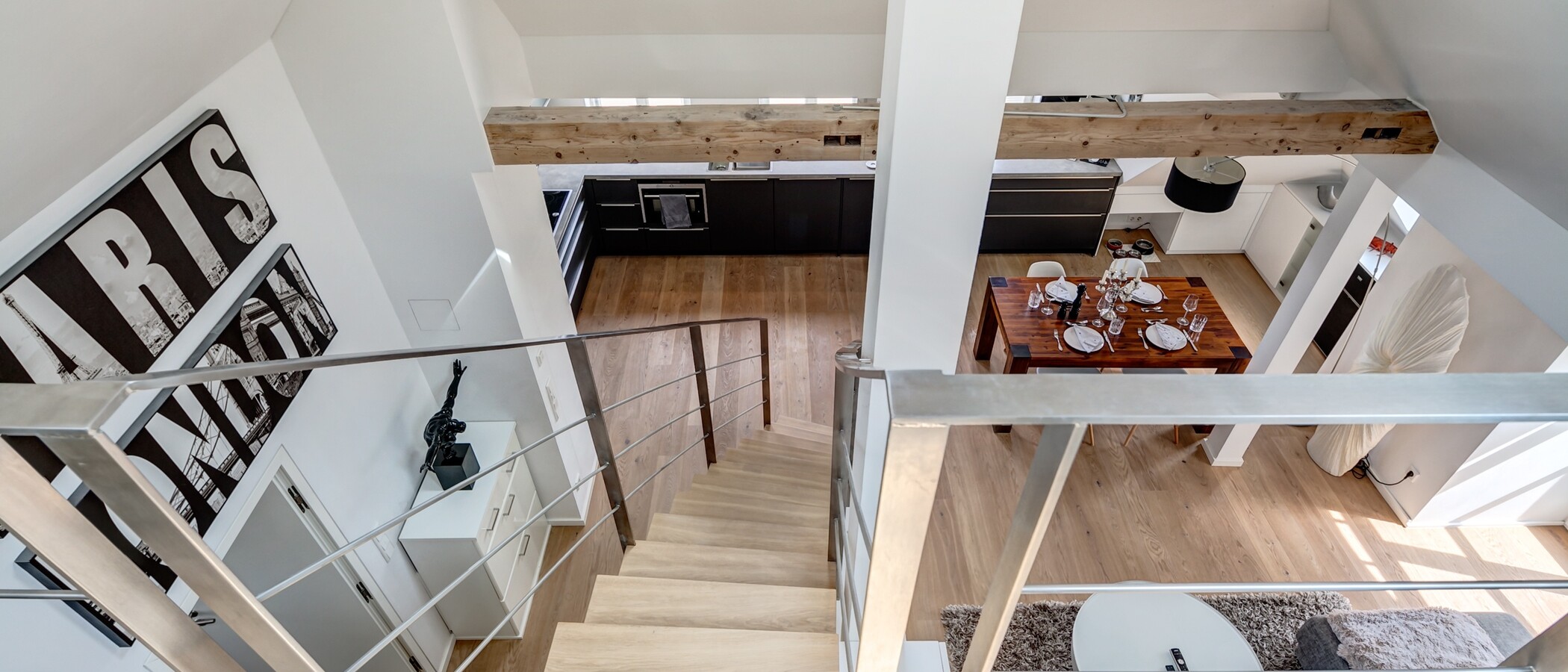 appartement avec mezzanine München Schwabing (rechts der Leopoldstraße) 02 mezzanine 10012
