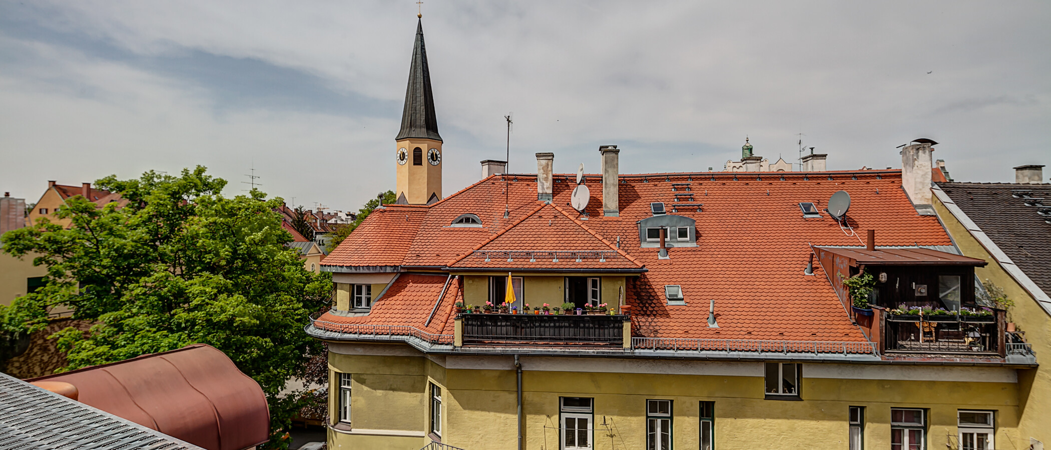appartement avec mezzanine München Schwabing (rechts der Leopoldstraße) 01 vue 10012
