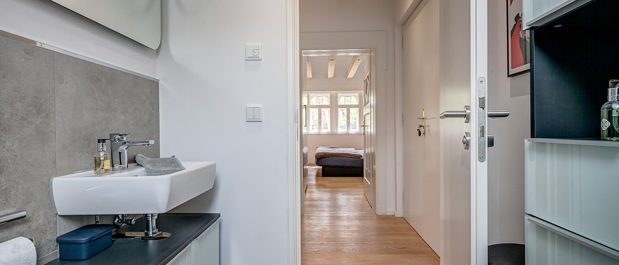 appartement avec mezzanine München Schwabing (rechts der Leopoldstraße) 03 deux toilettes 10012