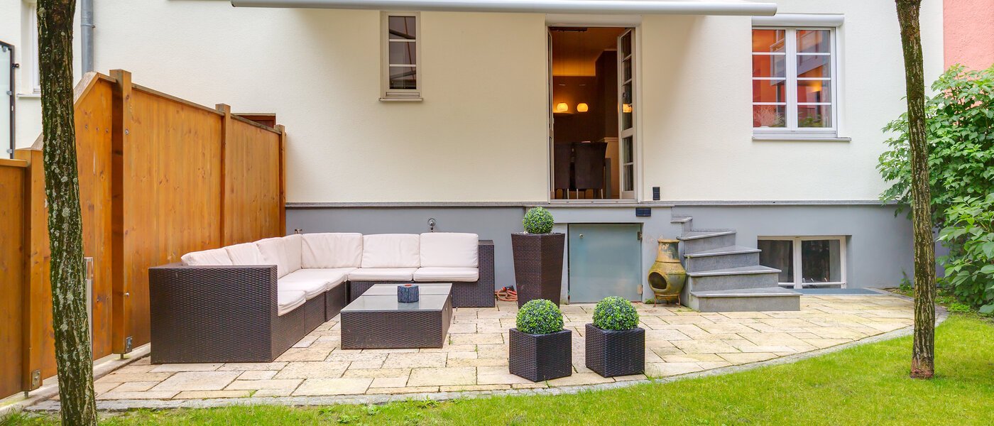 appartement avec jardin München Schwabing-West (rund um den Bonner Platz) 01 terrasse 10060