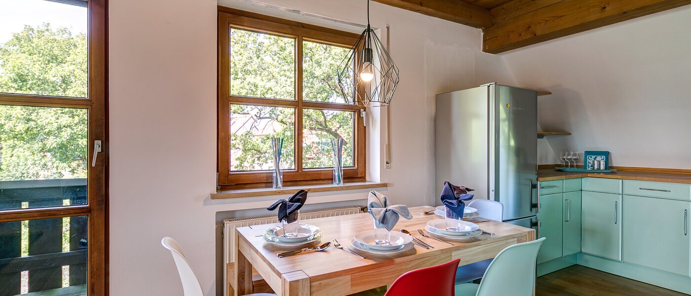 appartement sous les toits München Obermenzing 04 cuisine 10079