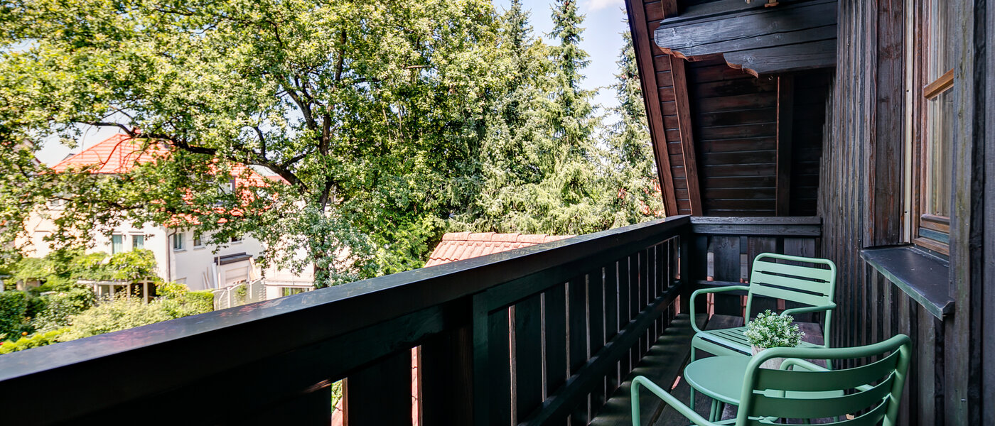 appartement sous les toits München Obermenzing 02 balcon 10079