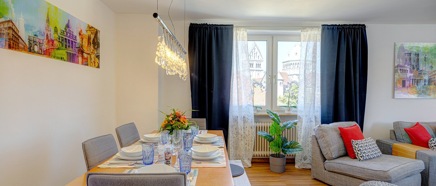 appartement München Lehel 01 pièce à vivre 10088