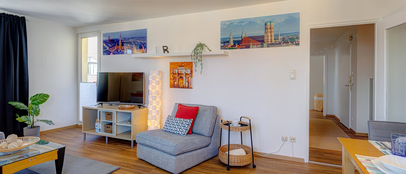 appartement München Lehel 04 pièce à vivre 10088