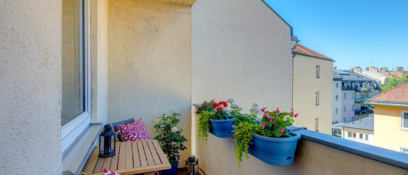 appartement München Lehel 01 1ère balcon 10088