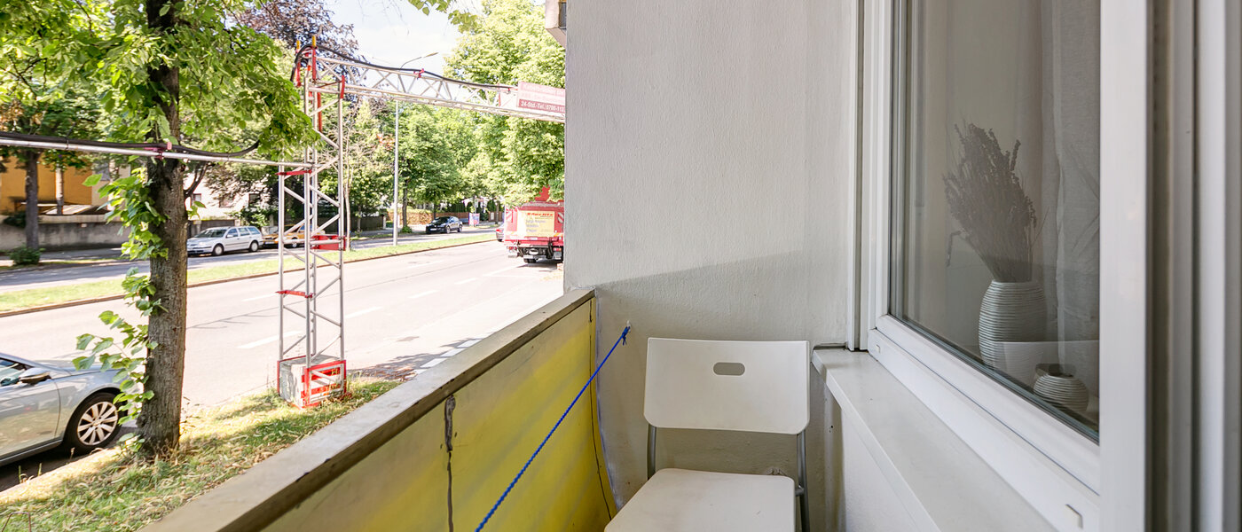 studio München Obersendling 02 balcon 10104