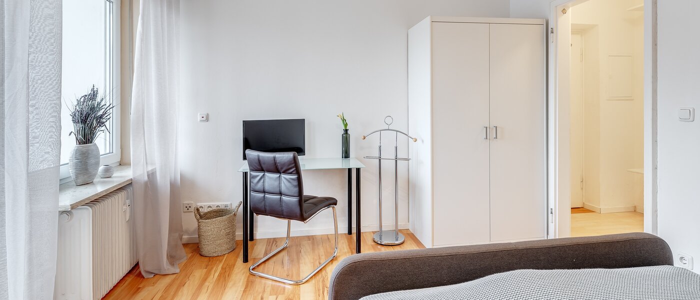 studio München Obersendling 02 pièce à vivre 10104