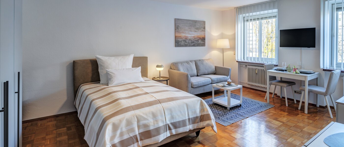 appartement München Obergiesing 01 pièce à vivre 10117