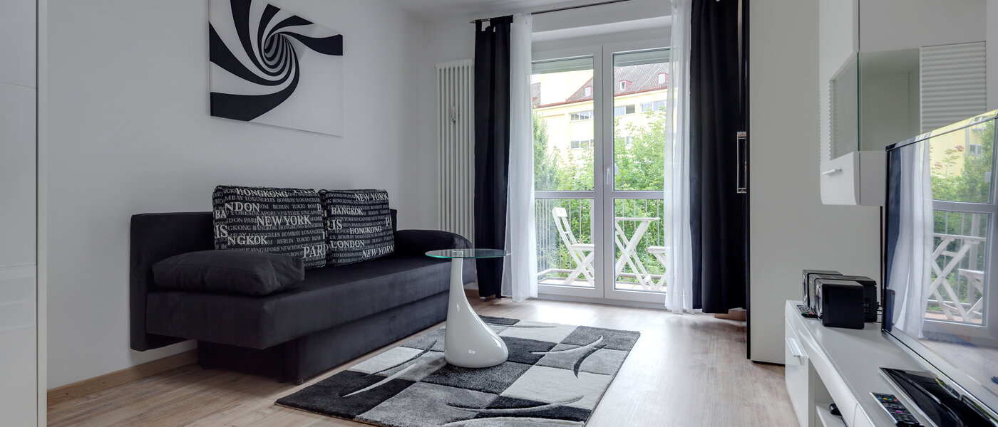 appartement München Obersendling 01 salon 10120