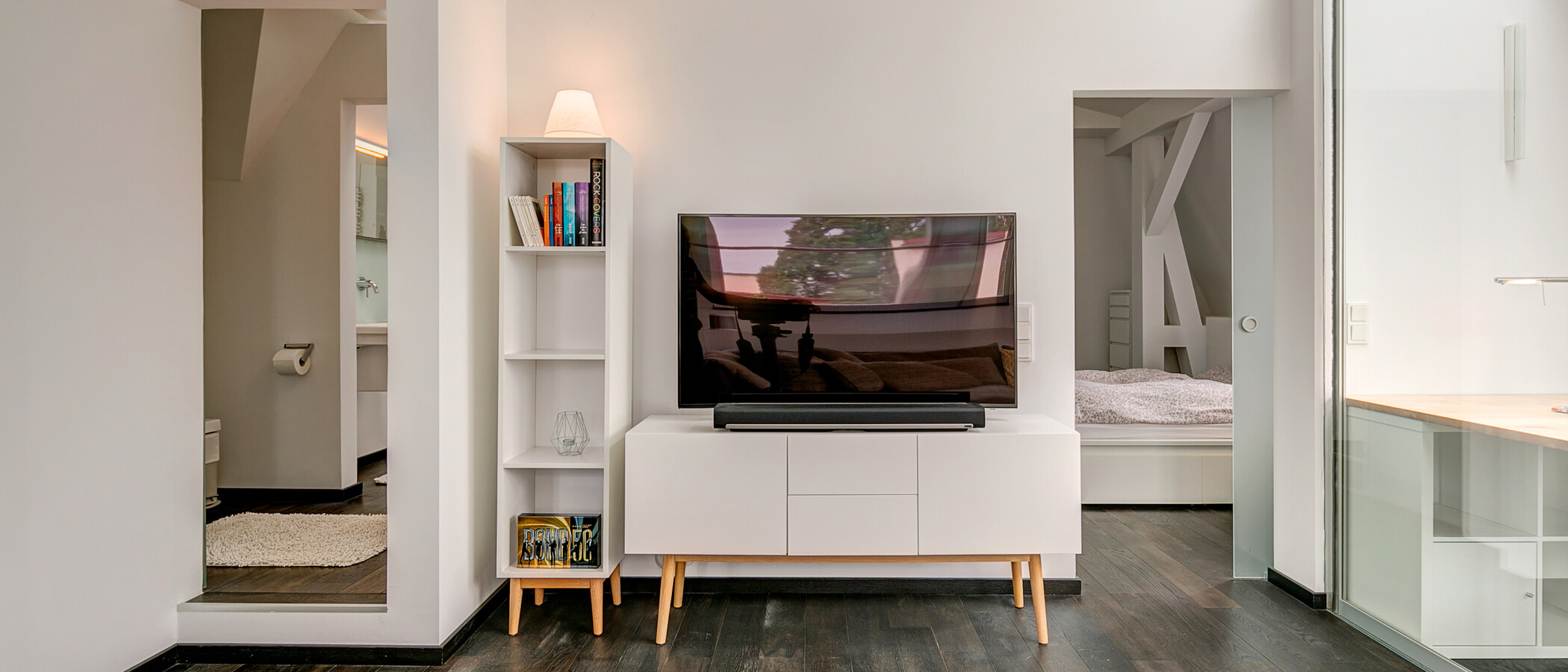 appartement sous les toits München Schlachthofviertel 04 salon 10128