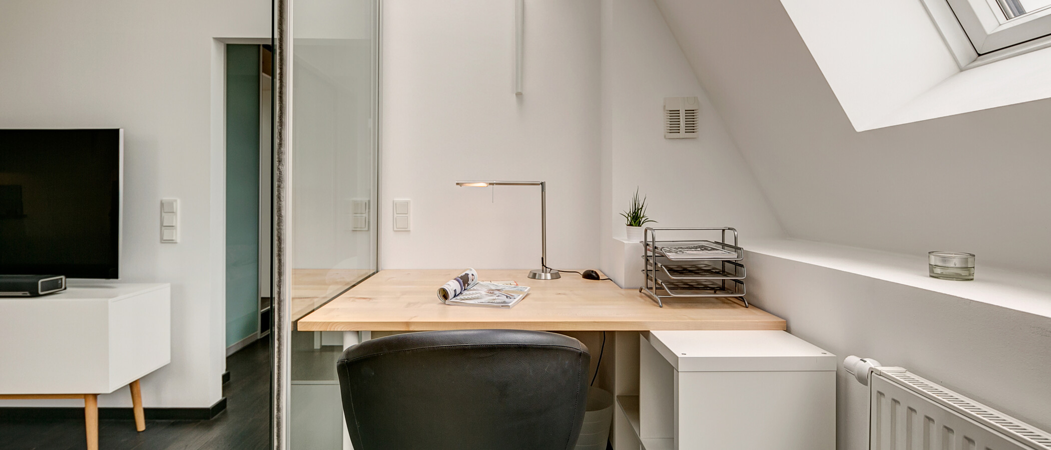 appartement sous les toits München Schlachthofviertel 01 bureau 10128