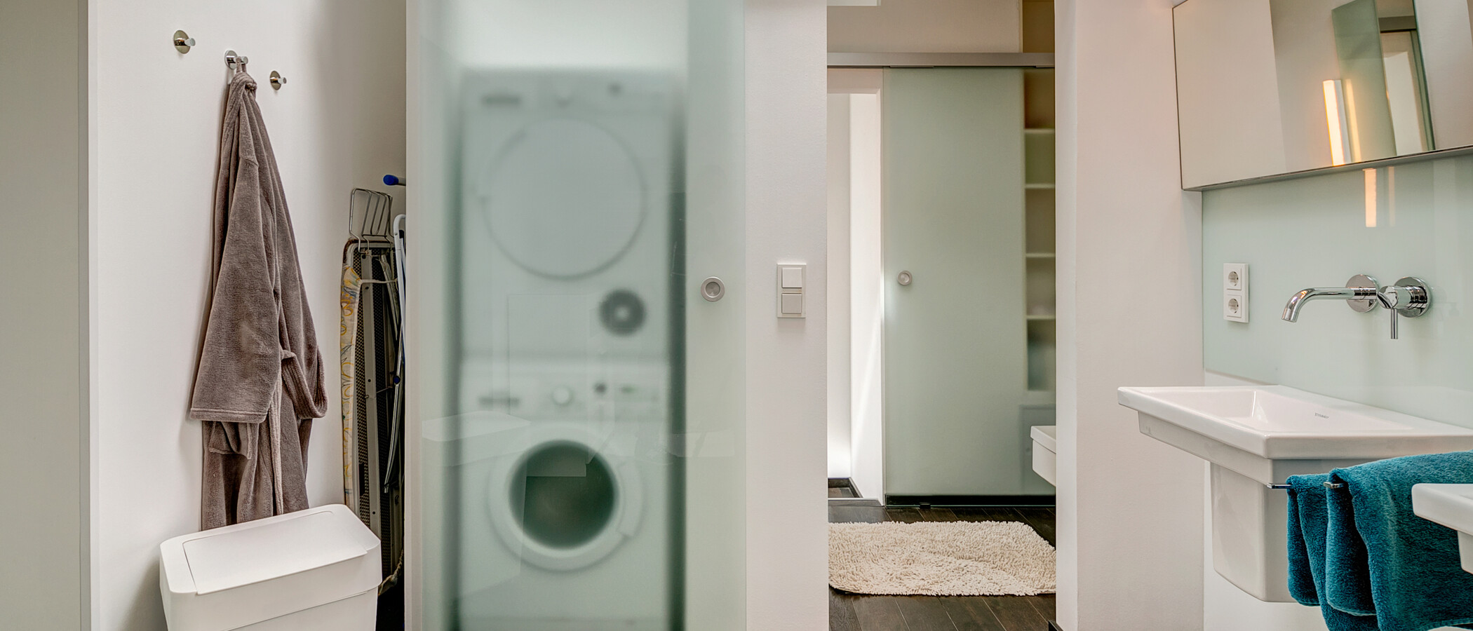 appartement sous les toits München Schlachthofviertel 04 salle de bain 10128