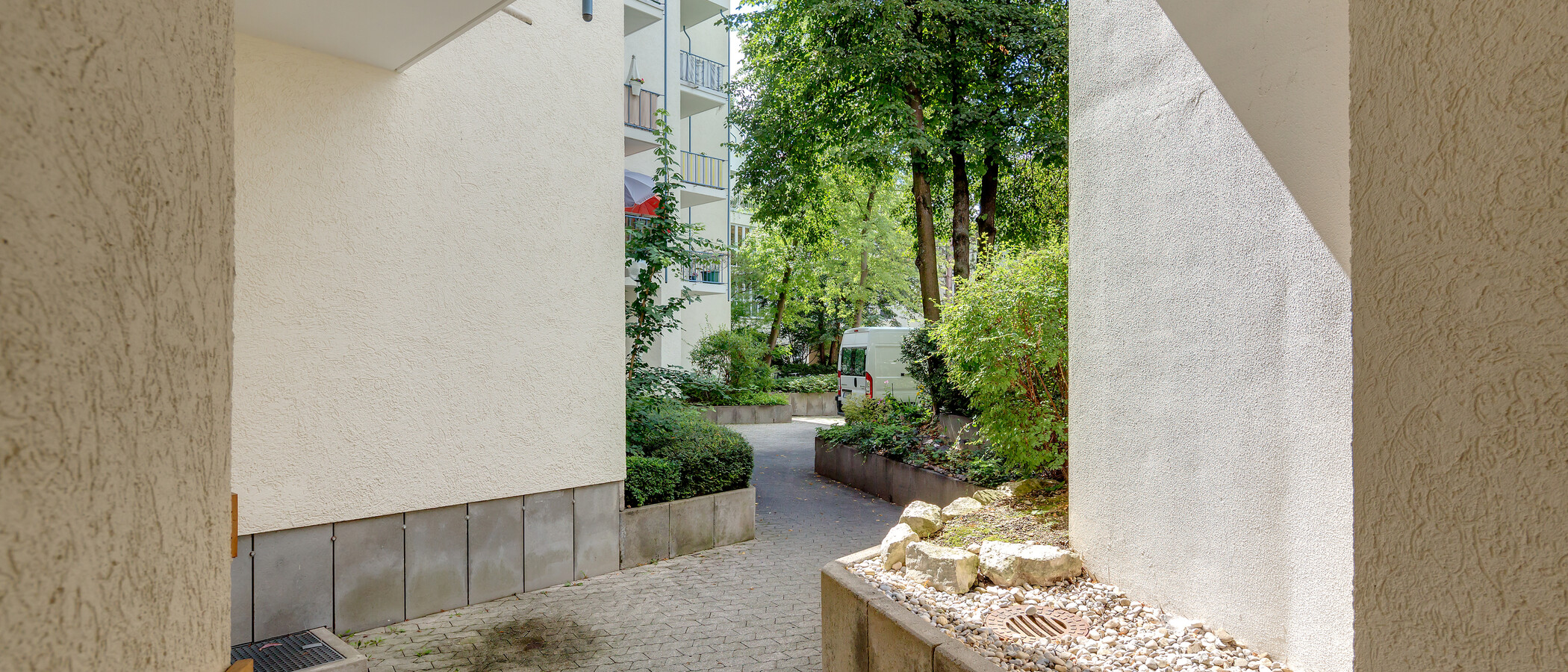 appartement München Schwabing-West 01 cour intérieure 10148
