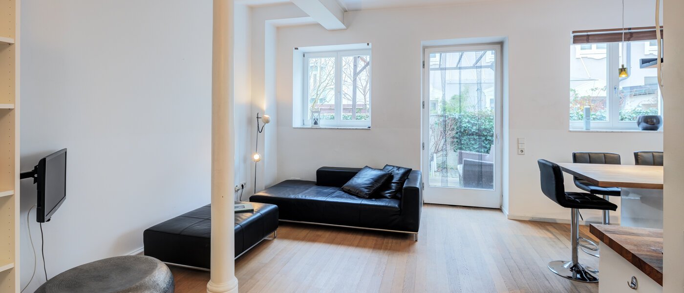 appartement München Schlachthofviertel 02 pièce à vivre 10154