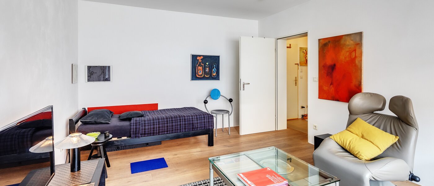 appartement München Schwabing-West (rund um den Hohenzollernplatz) 04 pièce à vivre 10175