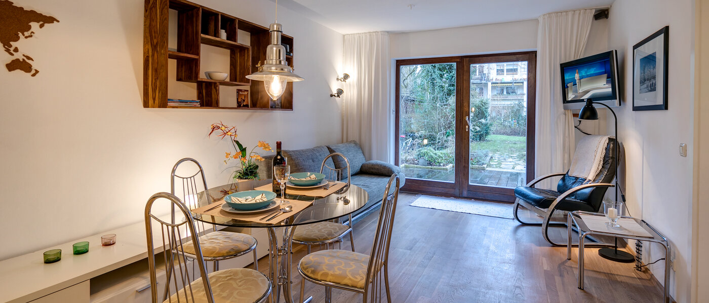 appartement München Nymphenburg-Gern 01 salon 10196