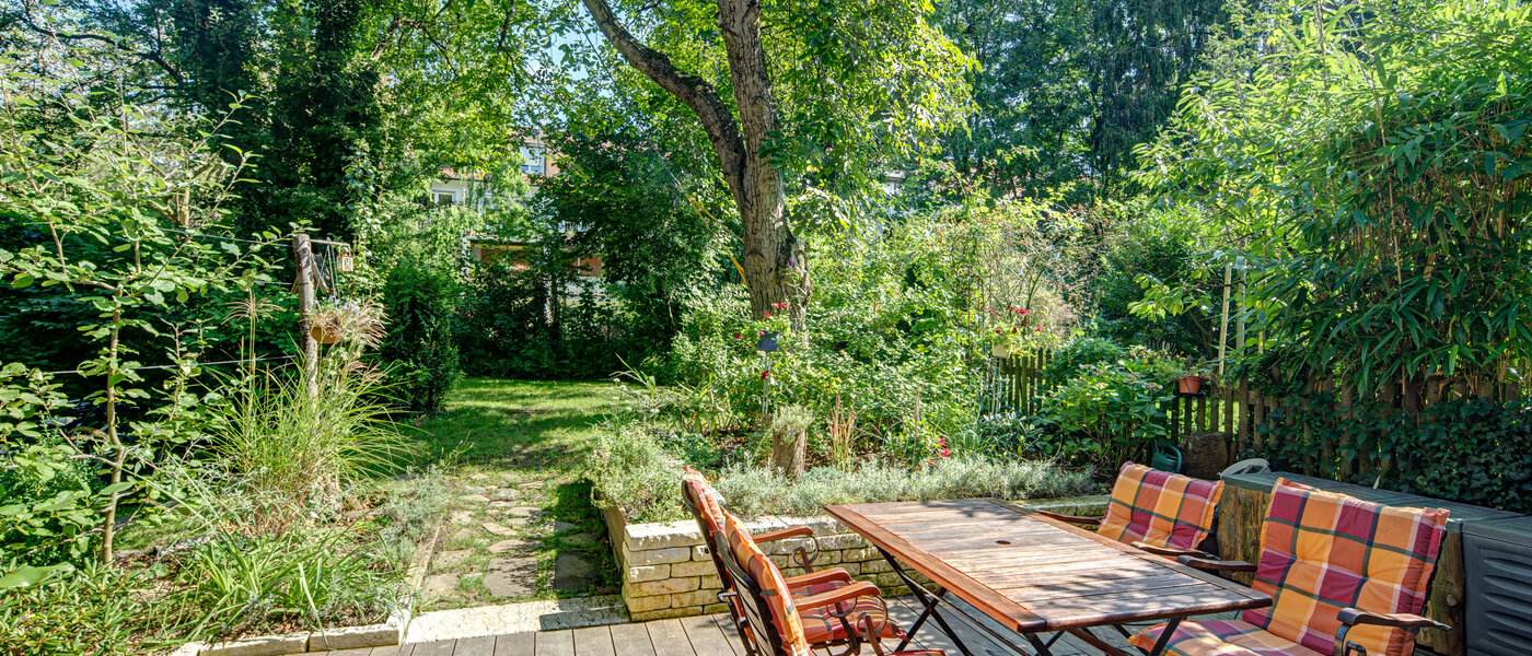 appartement München Nymphenburg-Gern 01 jardin 10196