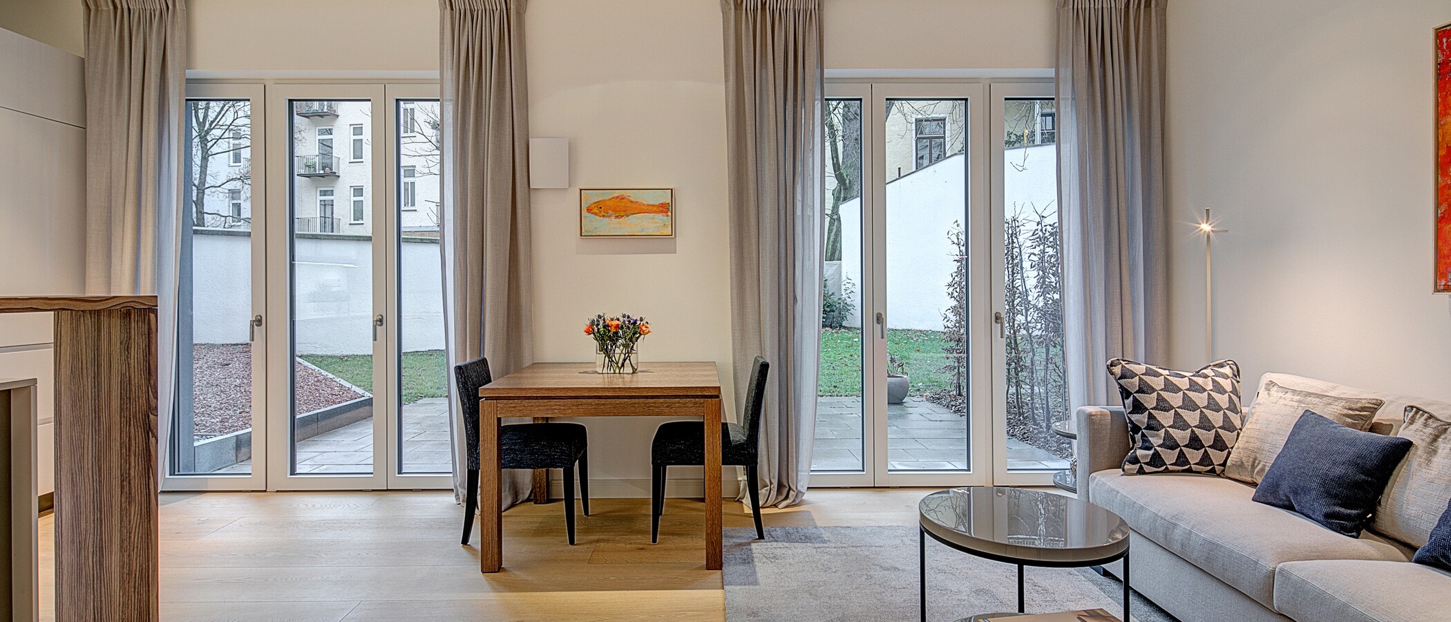 appartement München Lehel 02 pièce à vivre 10209