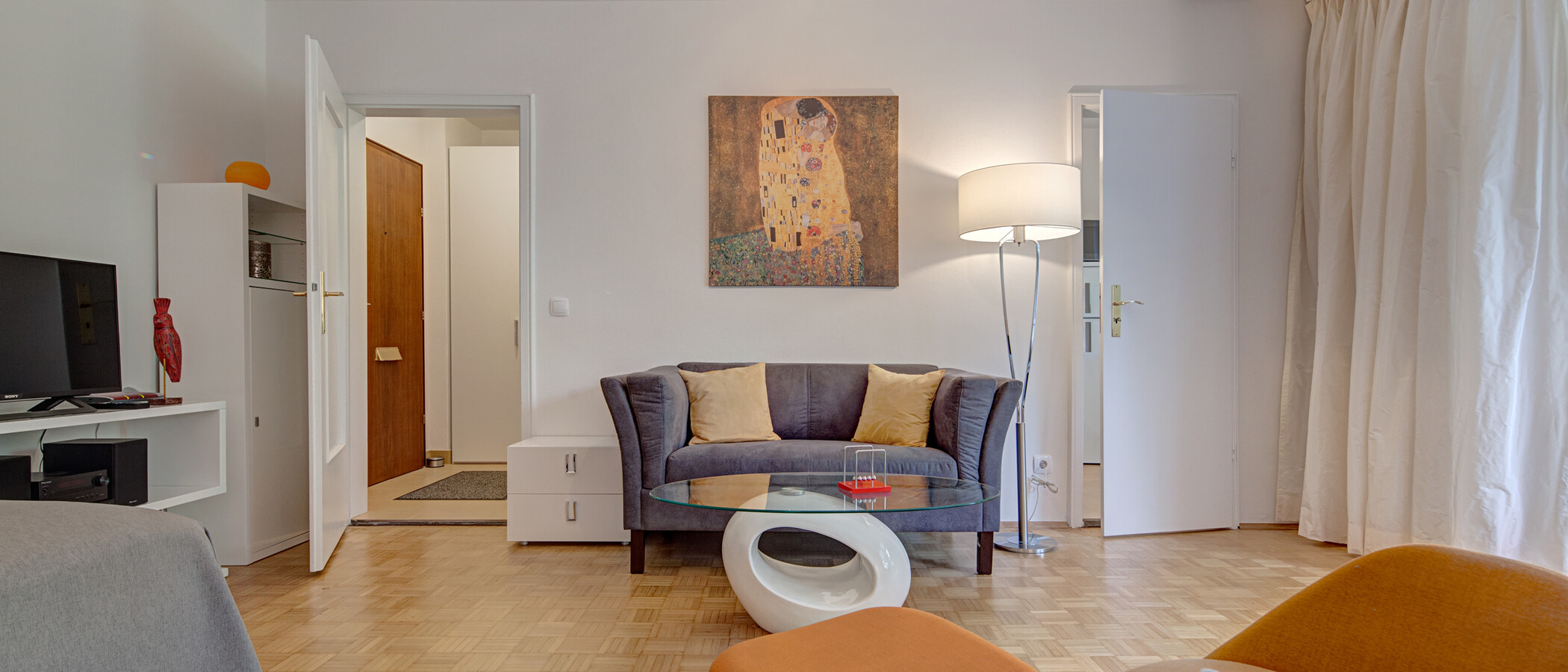 appartement München Maxvorstadt - Universitätsviertel 03 salon 10224