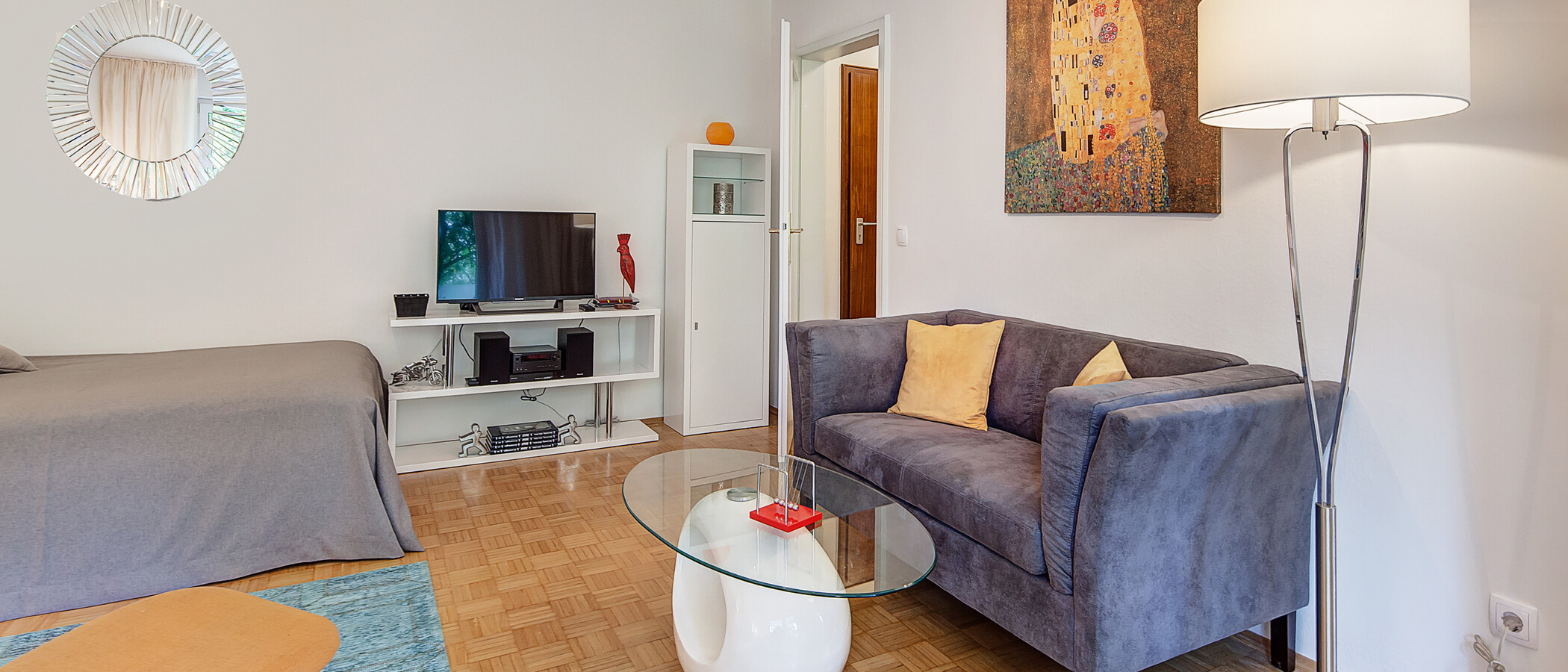 appartement München Maxvorstadt - Universitätsviertel 04 salon 10224