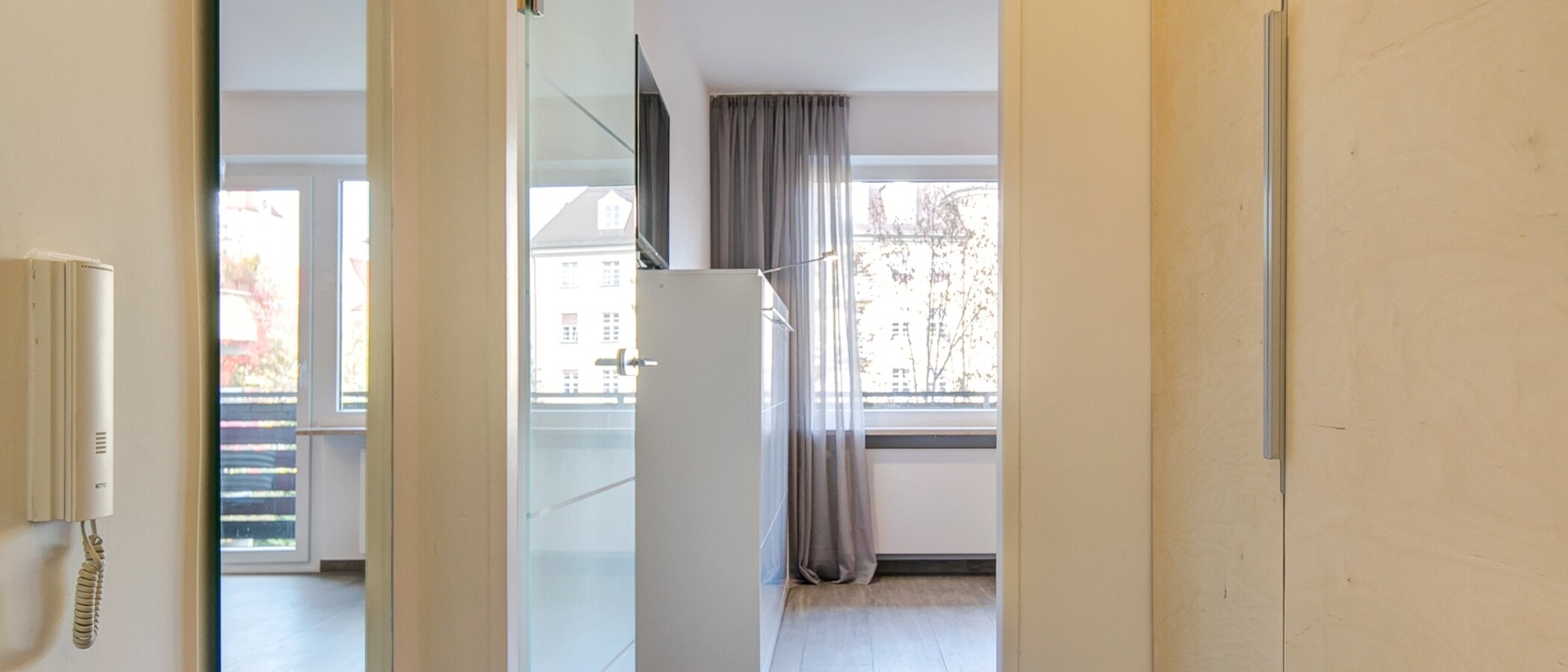 studio München Maxvorstadt 01 entrée/couloir 10269