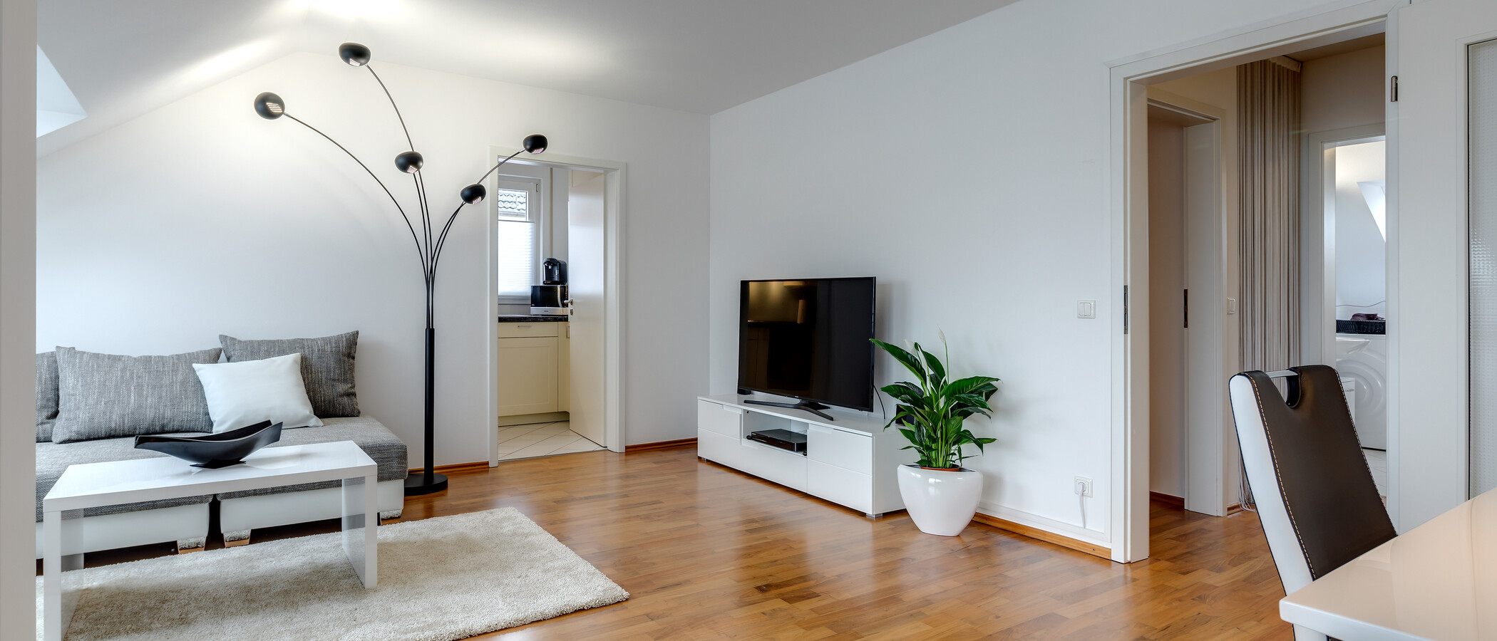 appartement sous les toits München Trudering 03 salon 10283