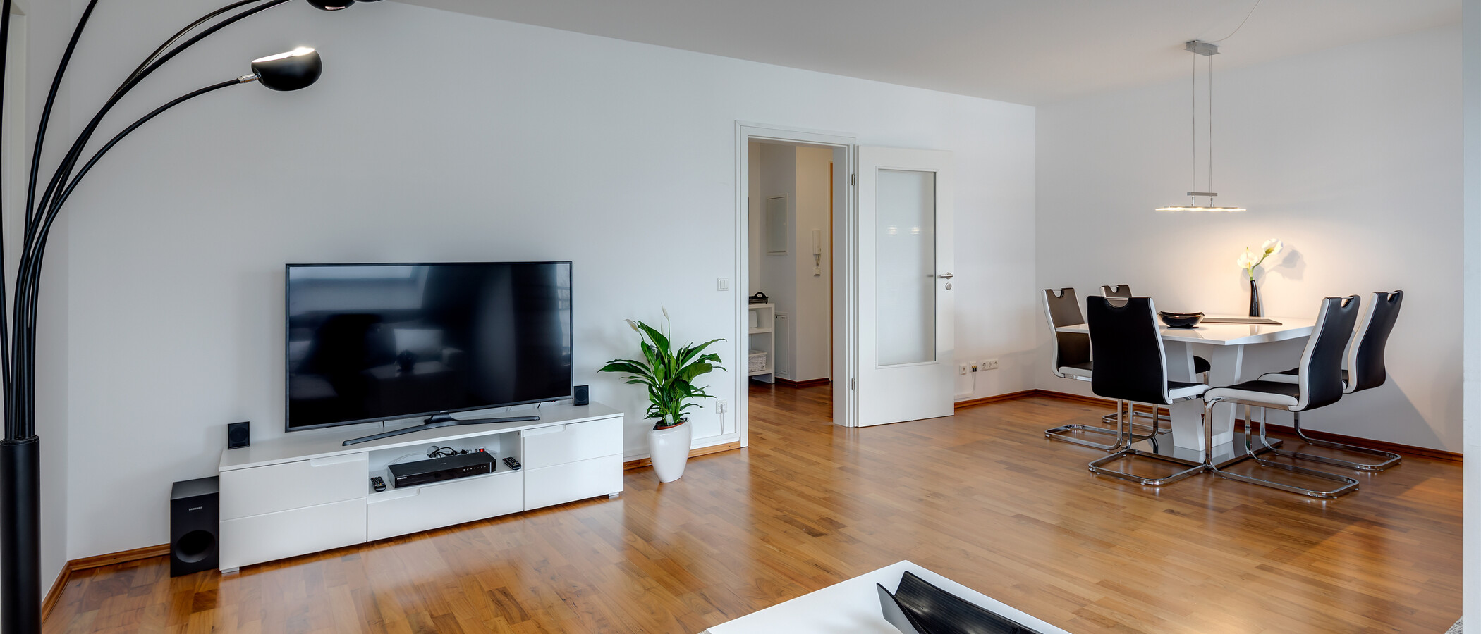 appartement sous les toits München Trudering 04 salon 10283