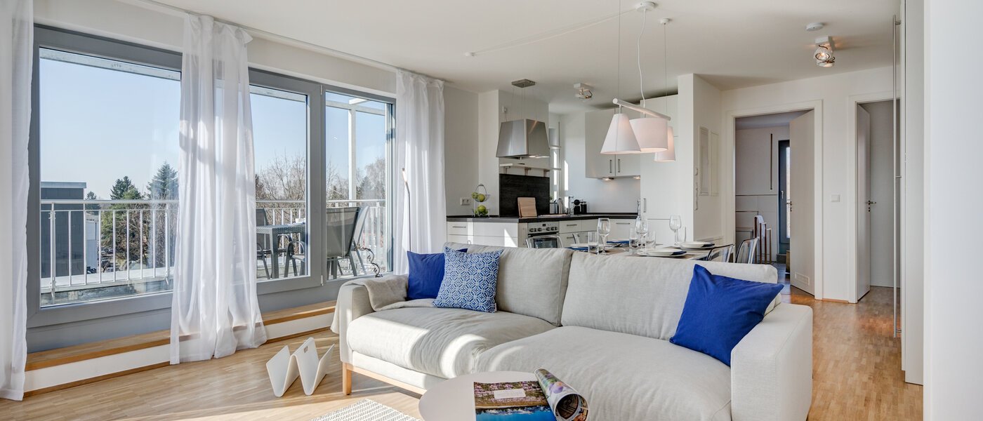 appartement avec terrasse sur le toit München Ramersdorf 01 salon 10340