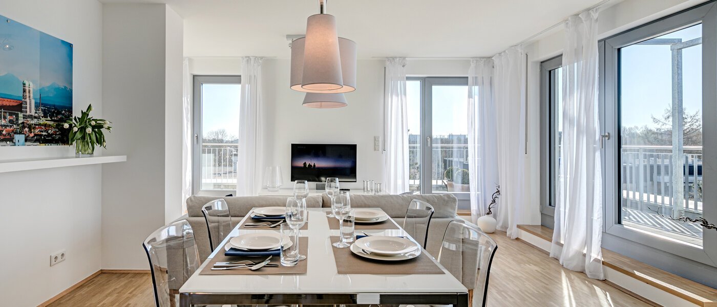 appartement avec terrasse sur le toit München Ramersdorf 05 salon 10340