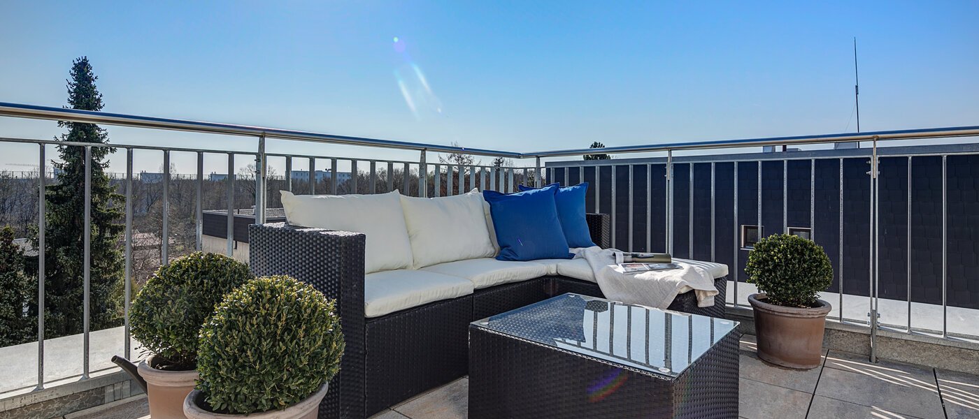 appartement avec terrasse sur le toit München Ramersdorf 01 terrasse 10340