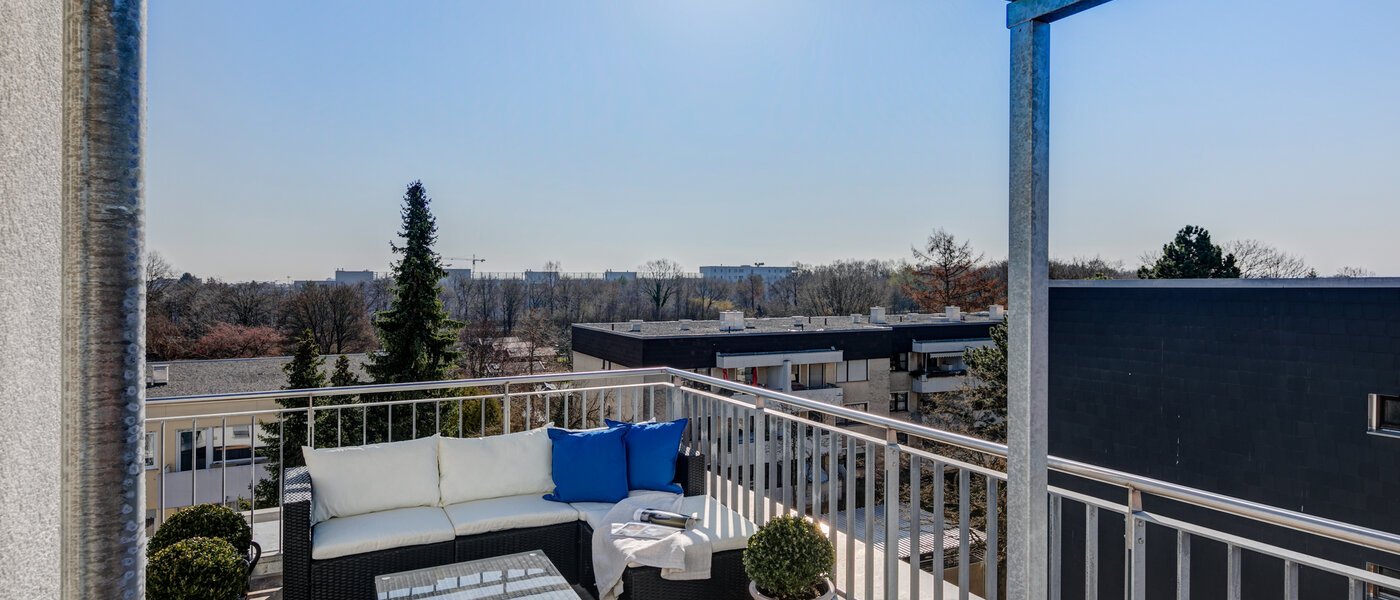 appartement avec terrasse sur le toit München Ramersdorf 02 terrasse 10340
