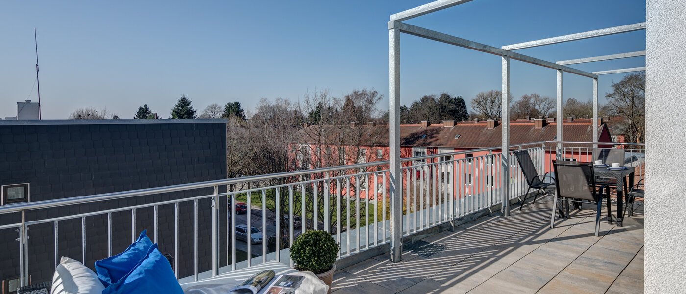 appartement avec terrasse sur le toit München Ramersdorf 03 terrasse 10340