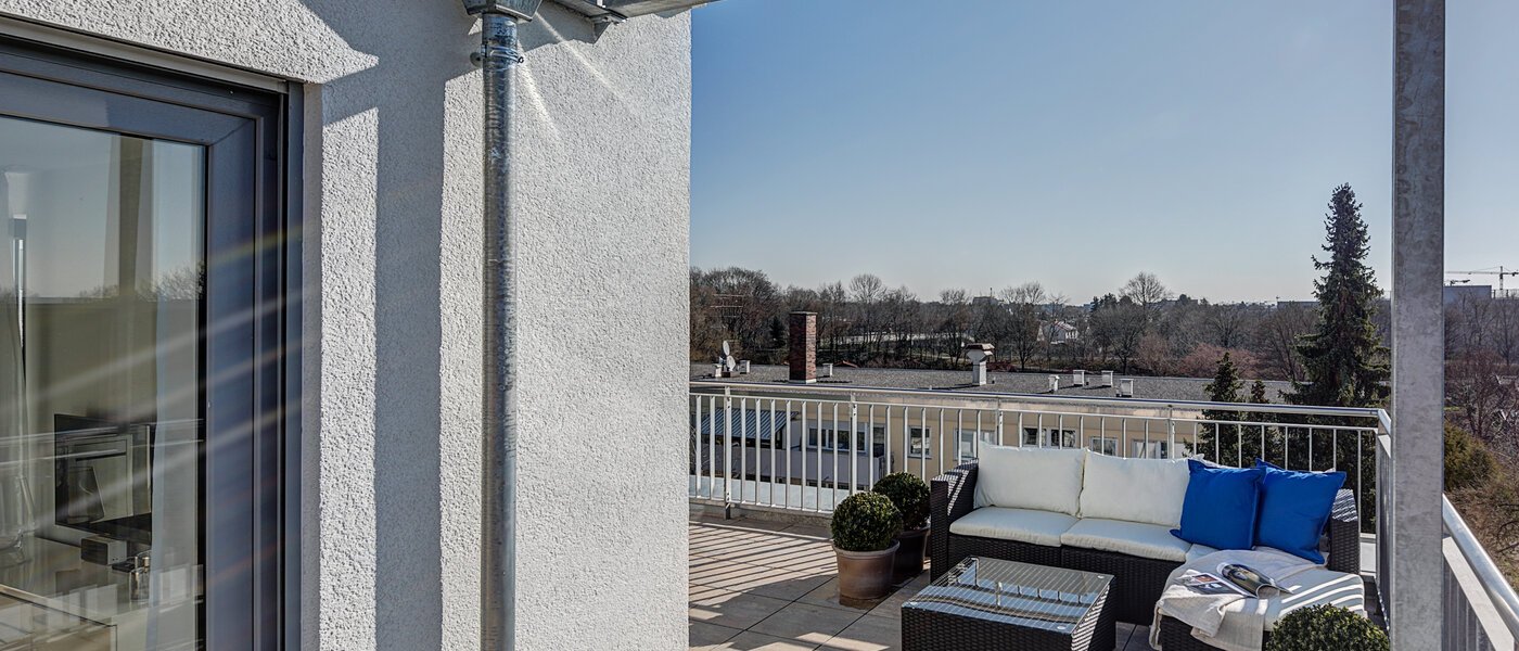 appartement avec terrasse sur le toit München Ramersdorf 05 terrasse 10340