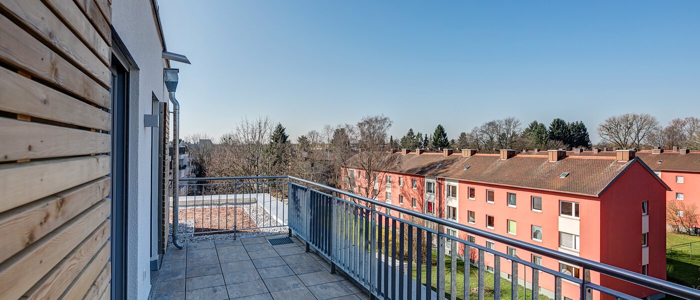 appartement avec terrasse sur le toit München Ramersdorf 03 2e terrasse 10340